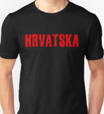 Kroatien Slim Fit T-Shirt