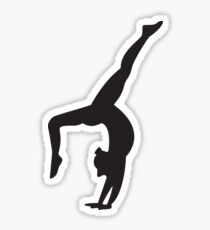 Gymnastics Kickover Sticker