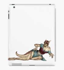 Lusty Argonian Maid Pinup 8 iPad Case/Skin