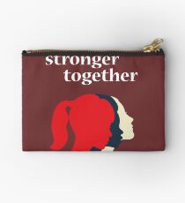 Stronger Together Feminist Zipper Pouch