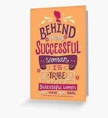 Successful women Greeting Card