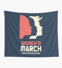 Tela decorativa Camiseta oficial de marzo de 2017 de las mujeres