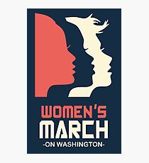 Official Women's March 2017 Tee Photographic Print