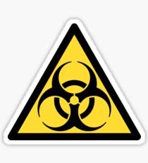 Biohazard Sticker