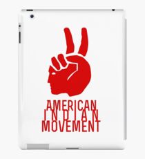 American Indian Movement iPad Case/Skin