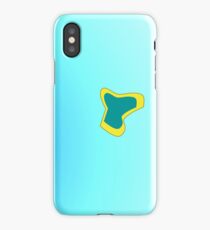 flying thru blue iPhone Case