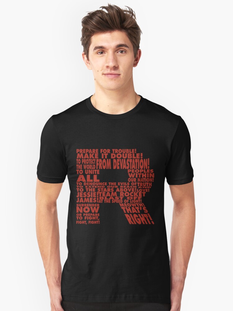 team rocket james shirt