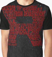 Team Rocket R Typography Graphic T-Shirt