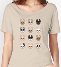 Frenchies Family Women's Relaxed Fit T-Shirt