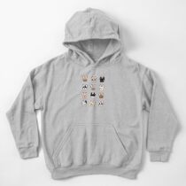 Franzosen Familie Kinder Hoodie