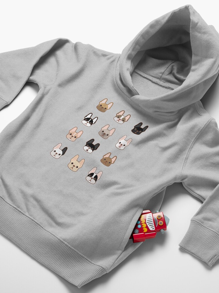 Alternate view of Frenchies Family Toddler Pullover Hoodie