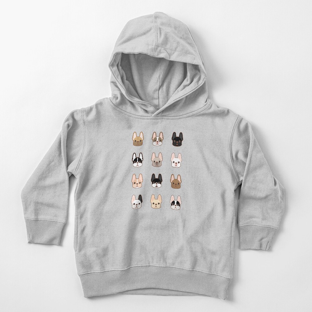 Frenchies Family Toddler Pullover Hoodie