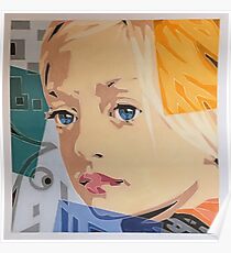Blue Eyed Girl Poster