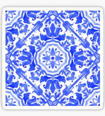 Portuguese azulejo tiles. Sticker