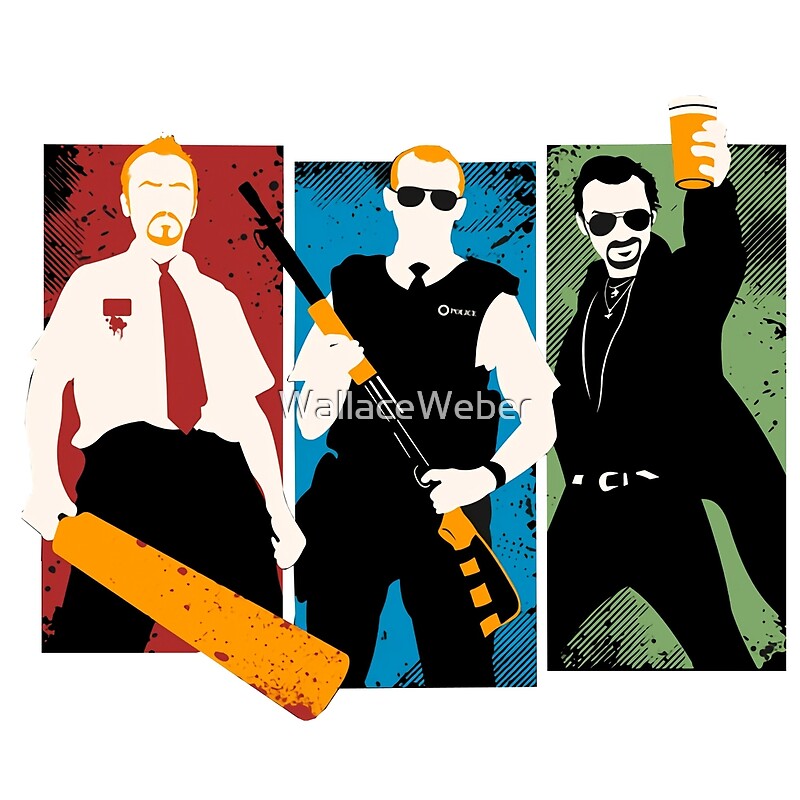 Cornetto Trilogy: Posters | Redbubble