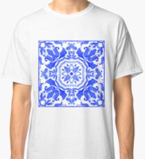Portuguese azulejo tiles. Classic T-Shirt
