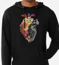 Flower Heart Spring Lightweight Hoodie