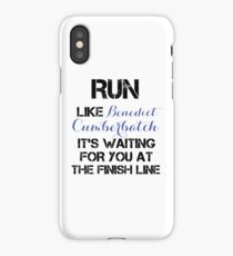 Run - Benedict Cumberbatch iPhone Case