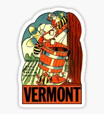 Pegatina Vermont Maple Syrup Party Vintage Travel Decal