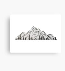 Mountians Canvas Print