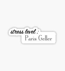 stress level Sticker