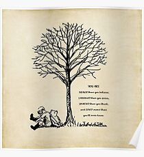 Winnie the Pooh - Du bist mutiger Poster