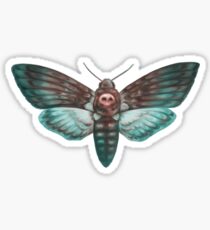 Death's-head Hawkmoth Sticker
