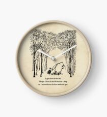 Winnie the Pooh - If you live to be 100 Clock