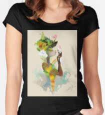 Mother Nature Women's Fitted Scoop T-Shirt