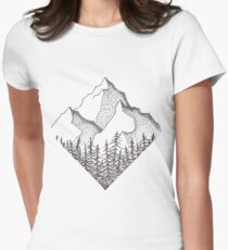The Diamond Range Women's Fitted T-Shirt