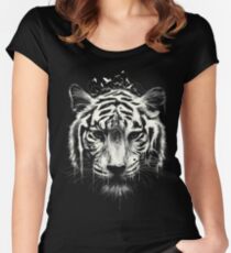 Interconnected Women's Fitted Scoop T-Shirt