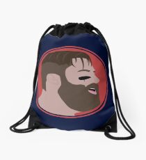 JE11 Vector Protrait Drawstring Bag