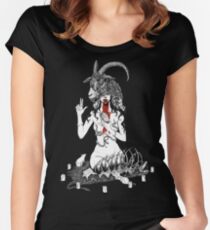 No God But Thyself Women's Fitted Scoop T-Shirt