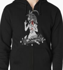 No God But Thyself Zipped Hoodie