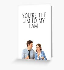 JIM/PAM 2. Greeting Card