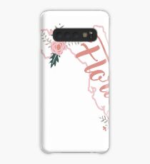 Florida Blumenrosen Hülle & Klebefolie für Samsung Galaxy