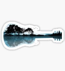 Nature Guitar Sticker
