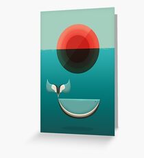 Deep Blue Greeting Card
