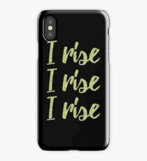 I rise iPhone Case