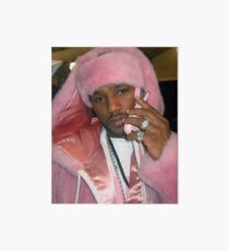 cam'ron in pink Art Board Print