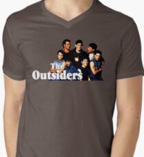 Die Außenseiter T-Shirt mit V-Ausschnitt