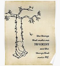 Winnie the Pooh - The things that make me different Poster