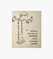 Winnie the Pooh - Die Dinge, die mich anders machen Galeriedruck