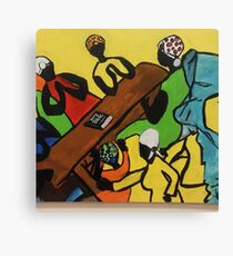 Bible Study Canvas Print