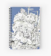 Howl's Moving Castle Spiral Notebook
