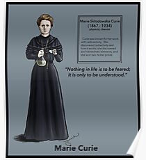 Marie Curie Poster