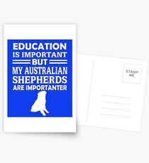 Australian Shepherds Postcards