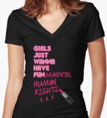 Grundlegend Shirt mit V-Ausschnitt