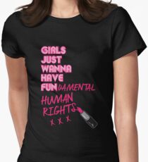 Grundlegend Tailliertes T-Shirt für Frauen