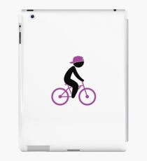 Biker Cyclist 1 (dd)++2013 iPad Case/Skin
